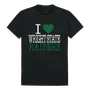 W Republic I Love Tee Shirt Wright State University Raiders 551-416