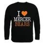 W Republic I Love Crewneck Sweatshirt Mercer Bears 552-340
