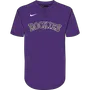 Nike MLB Adult/Youth Dri-Fit 1-Button Pullover Jersey N383 / NY83 COLORADO ROCKIES