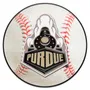 Fan Mats Purdue Boilermakers Baseball Rug - 27In. Diameter