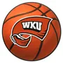 Fan Mats Western Kentucky Hilltoppers Basketball Rug - 27In. Diameter