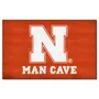 Fan Mats Nebraska Cornhuskers Man Cave Ultimat Rug - 5Ft. X 8Ft.