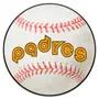 Fan Mats San Diego Padres Baseball Rug - 27In. Diameter