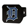 Fan Mats Detroit Tigers Black Metal Hitch Cover - 3D Color Emblem