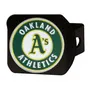 Fan Mats Oakland Athletics Black Metal Hitch Cover - 3D Color Emblem