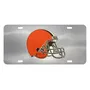 Fan Mats Cleveland Browns 3D Stainless Steel License Plate
