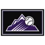 Fan Mats Colorado Rockies 4Ft. X 6Ft. Plush Area Rug