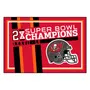 Fan Mats Tampa Bay Buccaneers Dynasty 5Ft. X 8Ft. Plush Area Rug