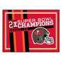 Fan Mats Tampa Bay Buccaneers Dynasty 8Ft. X 10Ft. Plush Area Rug