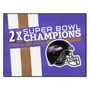 Fan Mats Baltimore Ravens All-Star Rug - 34 In. X 42.5 In. Plush Area Rug