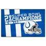 Fan Mats Indianapolis Colts Dynasty Ultimat Rug - 5Ft. X 8Ft.