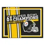 Fan Mats Pittsburgh Steelers Dynasty 8Ft. X 10Ft. Plush Area Rug