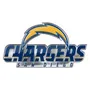 Fan Mats Los Angeles Chargers Heavy Duty Aluminum Embossed Color Emblem - Alternate