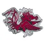 Fan Mats South Carolina Gamecocks Heavy Duty Aluminum Embossed Color Emblem - Alternate