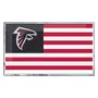 Fan Mats Atlanta Falcons State Flag Aluminum Embossed Emblem