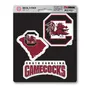 Fan Mats South Carolina Gamecocks 3 Piece Decal Sticker Set