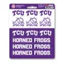 Fan Mats Tcu Horned Frogs 12 Count Mini Decal Sticker Pack