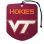 Fan Mats Virginia Tech Hokies 2 Pack Air Freshener