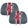 Fan Mats Washington State Cougars Printed Head Rest Cover Set - 2 Pieces