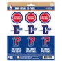 Fan Mats Detroit Pistons 12 Count Mini Decal Sticker Pack