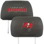 Fan Mats Tampa Bay Buccaneers Embroidered Head Rest Cover Set - 2 Pieces