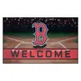 Fan Mats Boston Red Sox Rubber Door Mat - 18In. X 30In.
