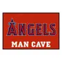 Fan Mats Los Angeles Angels Man Cave Starter Mat Accent Rug - 19In. X 30In.