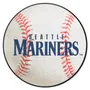 Fan Mats Seattle Mariners Baseball Rug - 27In. Diameter
