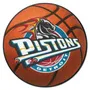 Fan Mats Nba Retro Detroit Pistons Basketball Rug - 27In. Diameter