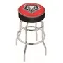 Univ of New Mexico Double-Ring Bar Stool